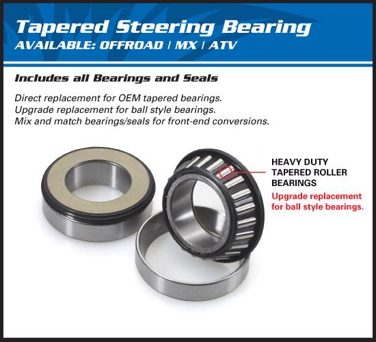 Steering Bearing Kit Allballs, Allballs 22-1010 Honda/tm Moto