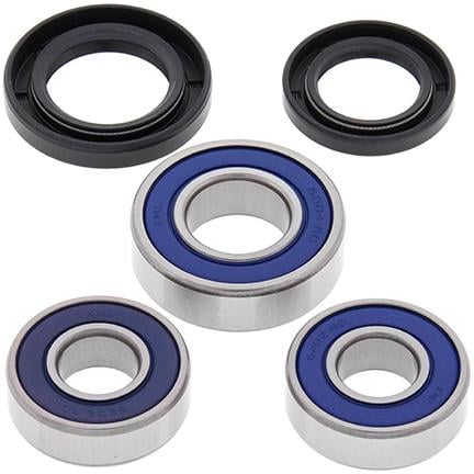 Wheel Bearing Kit Rear 74-12 Kaw Kd/ke/kx/yam Yzf 125/175, Allballs 25-1082 Dirt/road