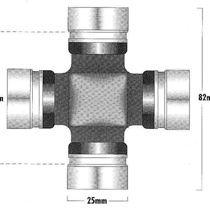 Universal Joint Polaris, Bronco AT-08501ATV503