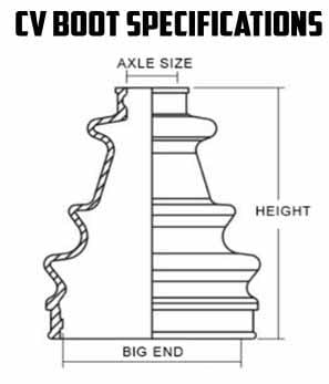 Cv Boot Kit 25x78x95 AT-08541