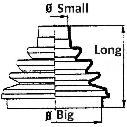 Cv Boot Universal 18x62x86