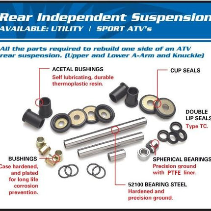 Independent Suspension Polaris, Allballs 50-1102 Repair Kit