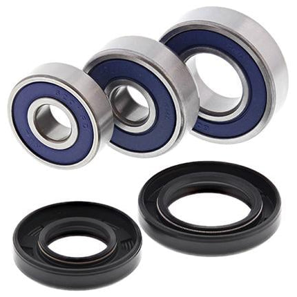 Wheel Bearing Kit Rear 17-22 Kawasaki Z125 Pro, Allballs 25-1735 Road