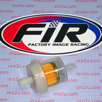 Fuel Filter Straight 6mm Hose, UP-07101, Road