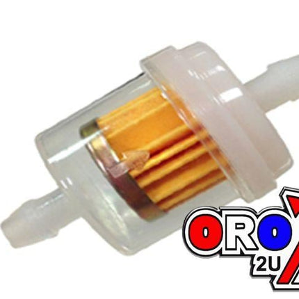 Fuel Filter Straight 6mm Hose, UP-07101, Road