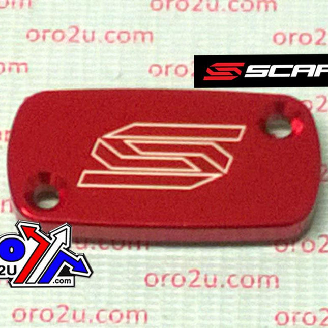 Front Brake Reservoir Cover Red 96-26 Beta Honda Kawasaki Rr Rx Xtrainer CR CRF Xr KX Scar 2801
