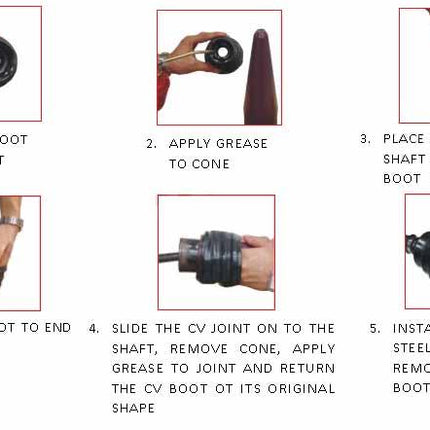 Ez Trail Boot Repair Kit Universal, Allballs 19-5035