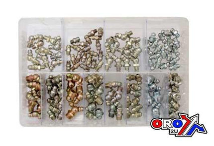 130pc Assorted Grease Nipples Re AT15