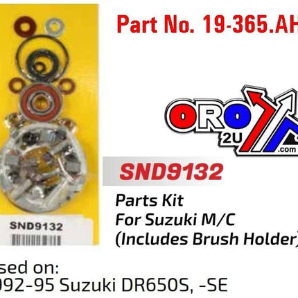 Starter Motor Repair Kit, Suzuki DR650S Se 92-95 SND9132, Arrowhead SND9132