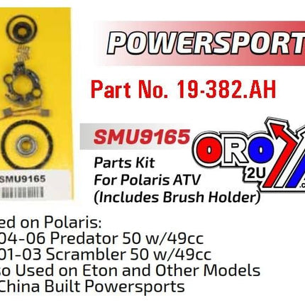 Starter Motor Repair Kit, Polaris ATV 50 SMU9165, Arrowhead