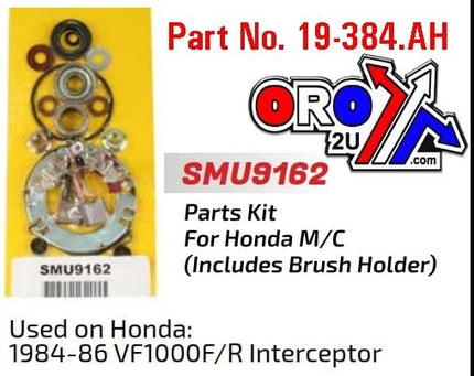 Starter Motor Repair Kit, Honda VF1000F 84-86 SMU9162, Arrowhead