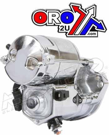 Starter Motor HD 1.4 Kw 89-06, Harley Davidson, Chrome, Arrowhead SHD0006-C