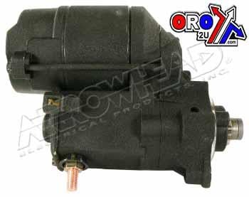 Starter Motor Harley Davidson, SHD0004, Black Finish 1.2Kw
