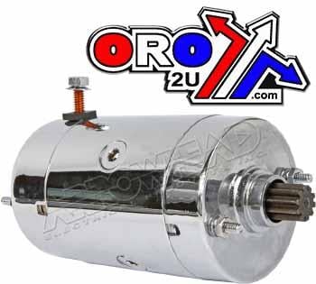 Starter Motor Harley Davidson, SHI0011-C, Chrome, 31570-73