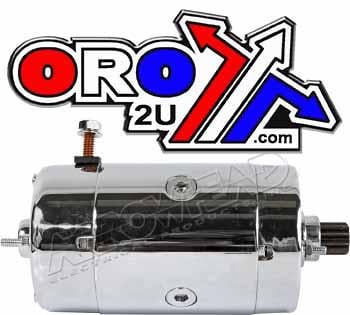 Starter Motor Harley Davidson, SHI0011-C, Chrome, 31570-73