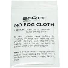 No Fog Cloth Scott Google