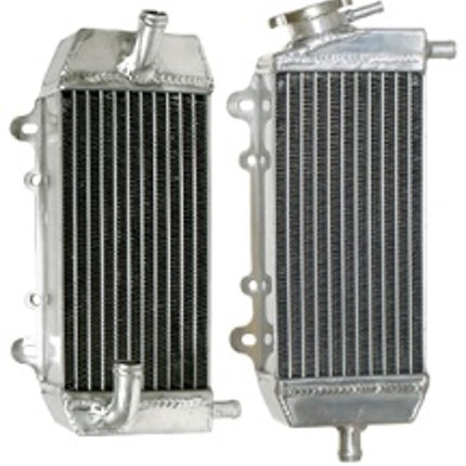 Radiator Set Oversize KXF250 RMZ250 04-05, Psychic XD-10011 Kawasaki Suzuki, 39061-0003 39061-0004 39061-0045 K3906-10003 K3906-10004
