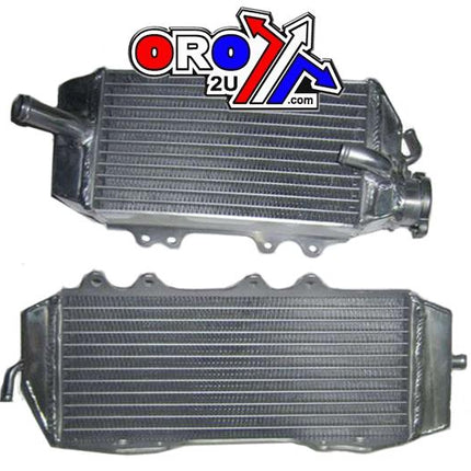 Radiator Set Oversize KXF250 2006 Set Os, Psychic XD-10006 39061-0054 39061-0055