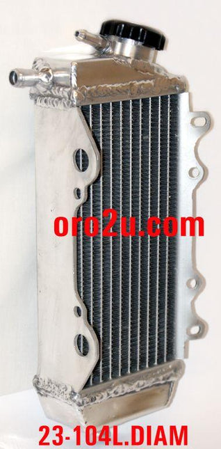 Radiator RMZ250 04-06 Left, 008019 Radiator KX250F 04-05, 39061-0003, K3919-40006