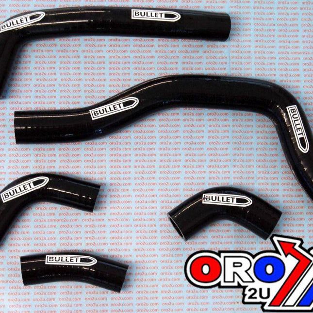 Hose Kit 5pcs 05-08 CRF450R Blk, Silicone Radiator Hose Honda