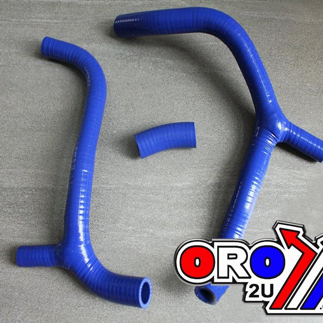 Hose Y Kit 3pcs 09-12 CRF450 Blue Silicone Radiator Hoes