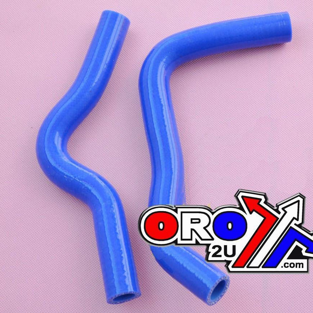 Hose Kit 2pcs 00-12 RM85 Blue, Silicone Radiator Suzuki