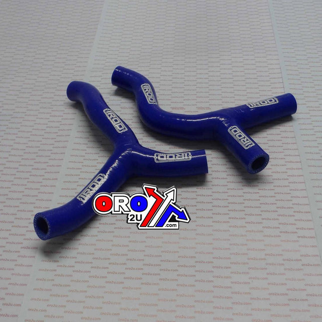 Hose Y Kit 2pcs 85 Tc 2014-17 Husky, Silicone Radiator Blue, Irod 010082