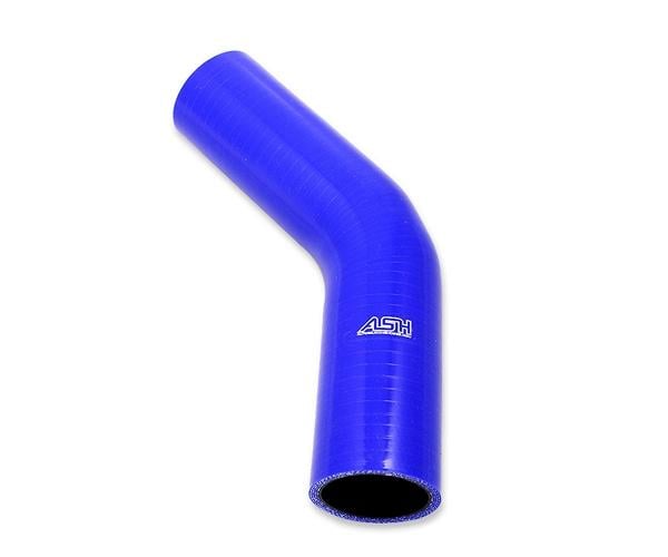 Silicone Hose 25mm 45 Bend, Blue, Universal Air, Water, Intake