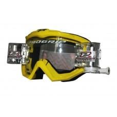 Progrip Baseline Xl Roll Off, 36mm X/large Goggle Rnr, PG3201/RO/XL.YE Yellow