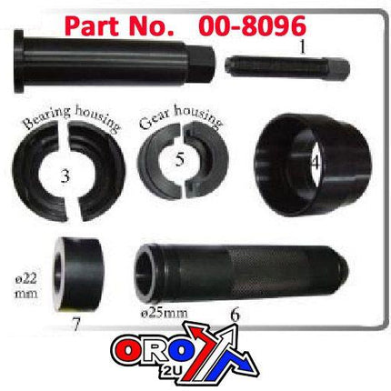 Crank Gear & Bearing Tool Set