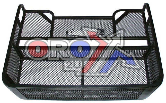 ATV STEEL CARGO RACK / WIRE BASKET, REAR DROP 105x73cm, ((fitting kit not included))