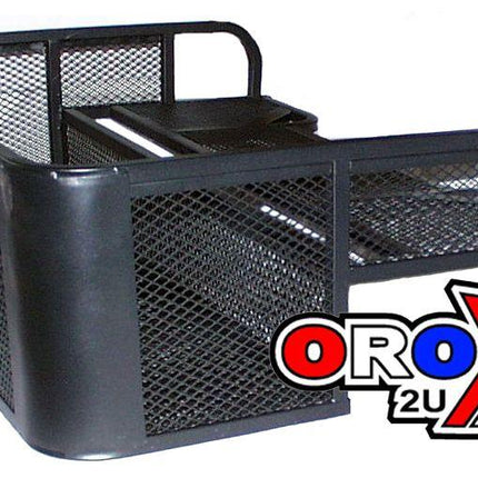 ATV STEEL CARGO RACK / WIRE BASKET, REAR DROP 105x73cm, ((fitting kit not included))