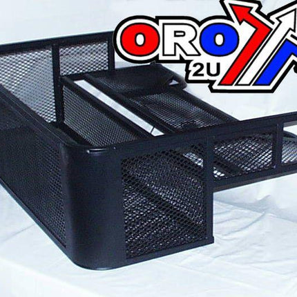 ATV STEEL CARGO RACK / WIRE BASKET, REAR DROP 105x73cm, ((fitting kit not included))