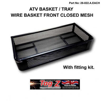 ATV Steel Cargo Rack / Wire Basket, Size: 91x44x16cm Tag-z, With Fitting Kit