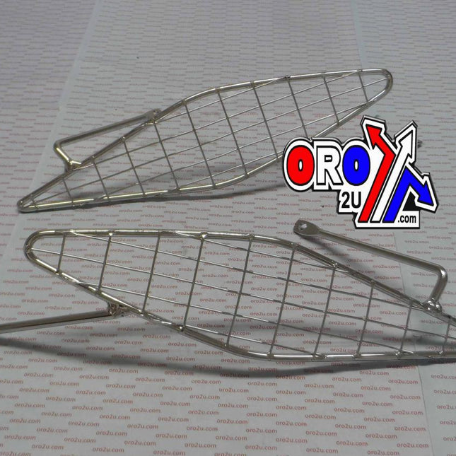 Headlight Grill Steel Protection Yamaha YFM660R Chrome
