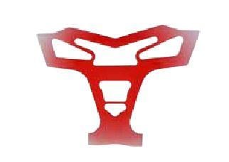 Decal Phd Bumper Red, 122011637