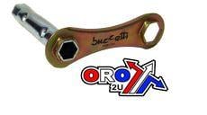 Plug Wrench 16-18mm x 140, Double Hexagon Buzzetti 4856