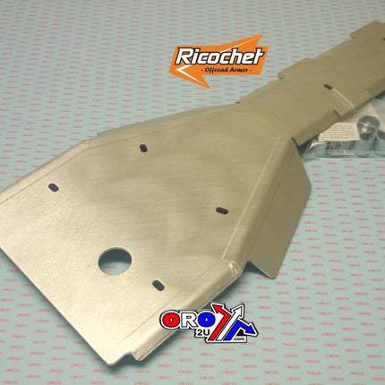 Full Skid Plate Aluminum 08-15 Yamaha Raptor 250, 723 Ricochet