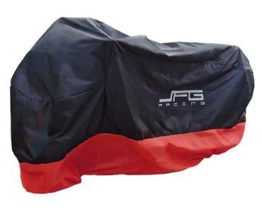 Motorcycle Black Bike Cover Uv & Water Protection Size Large 240 x 100 x 130cm