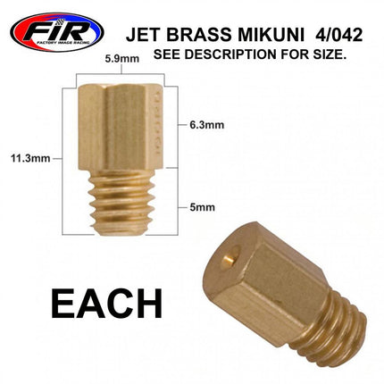 Jet 400 Brass MIKUNI4/042