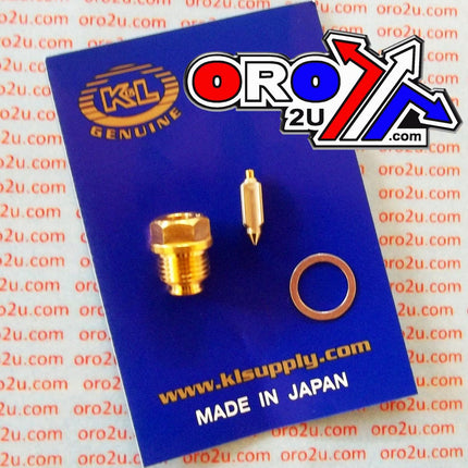 Float Valve 13370-44010, K&L 18-4700 Mikuni, KL18-4700