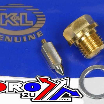 Float Valve 16030-1001, K&L 18-4741 Mikuni KH125 KZ650, KL18-4741