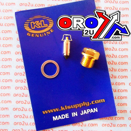 Float Valve 3130360 Polaris, K&L 18-9242 Mikuni ATV, KL18-9242