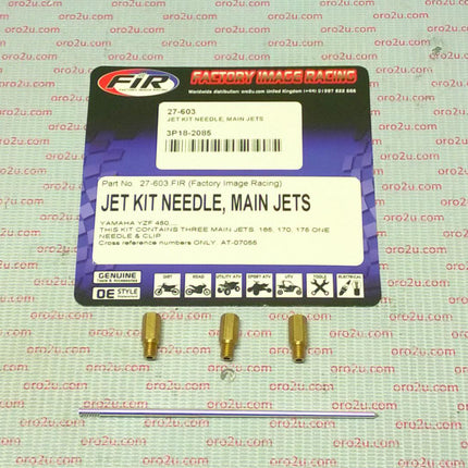 Jet Kit Needle, Main Jets YZF450, AT-07055