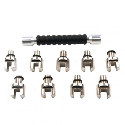 Spoke Wrench Key With 9 Ends