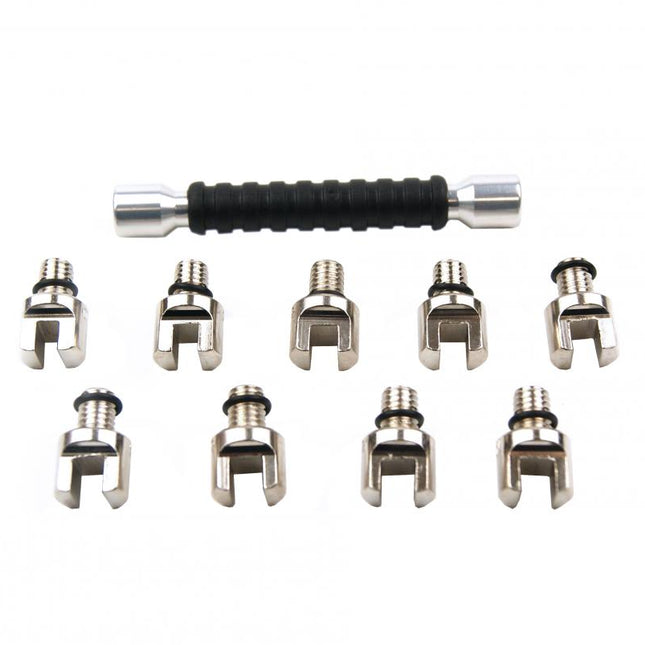 Spoke Wrench Key With 9 Ends