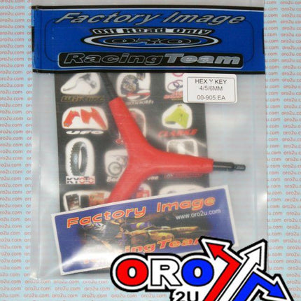 4/5/6mm HEX Y KEY W/8mm