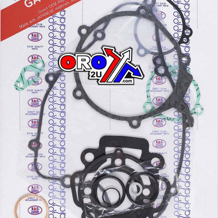 Gasket Full Set 00-18 KX65RM65, Set Complete K&s 71-2006