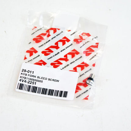 Kyb Fork Bleed Screw, KYB1100900005, Kyb 001.04429