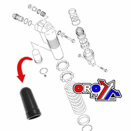 Kyb Bladder D52 x L104mm Shock, 120105200101